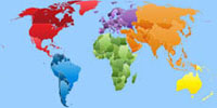 World Map to google 